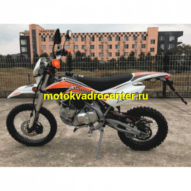 Купить  Мопед / питбайк X-MOTOS 50 (140) 19/16 BLACK 139FMB, фара/повор/стоп/зеркала/приборка, кик+электр. (зал) (шт) 01400 купить с доставкой по Москве и России, цена, технические характеристики, комплектация фото  - motoserp.ru