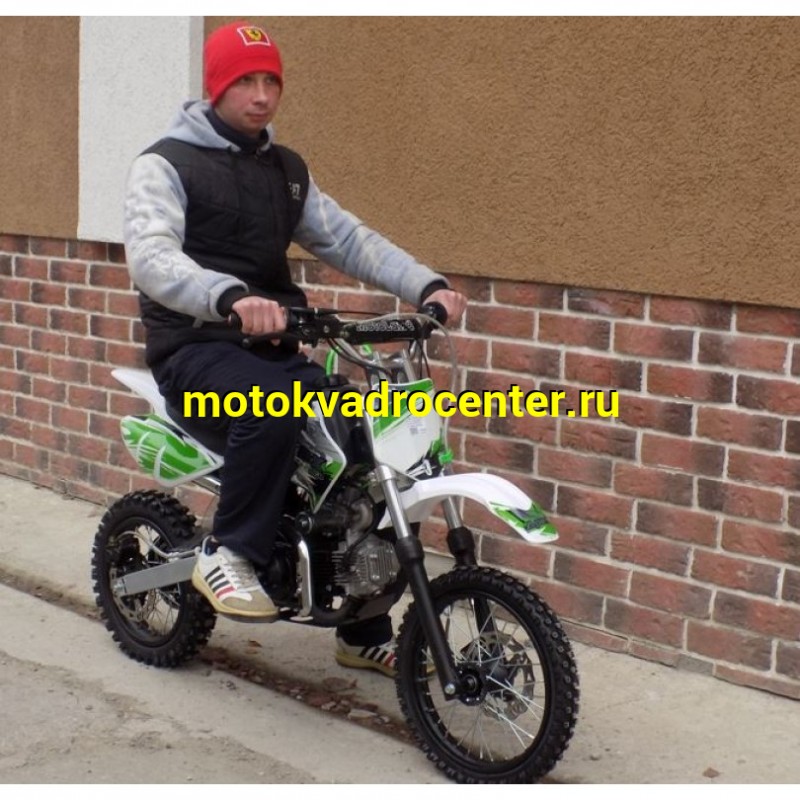 Купить  Питбайк Motoland APEX 10 (спортинв), 14/12, 4Т, 110cc, АВТОМАТ, эл-стартер, диск/диск (шт) (ML 11007 (ML 17988 (ФОТО купить с доставкой по Москве и России, цена, технические характеристики, комплектация фото  - motoserp.ru
