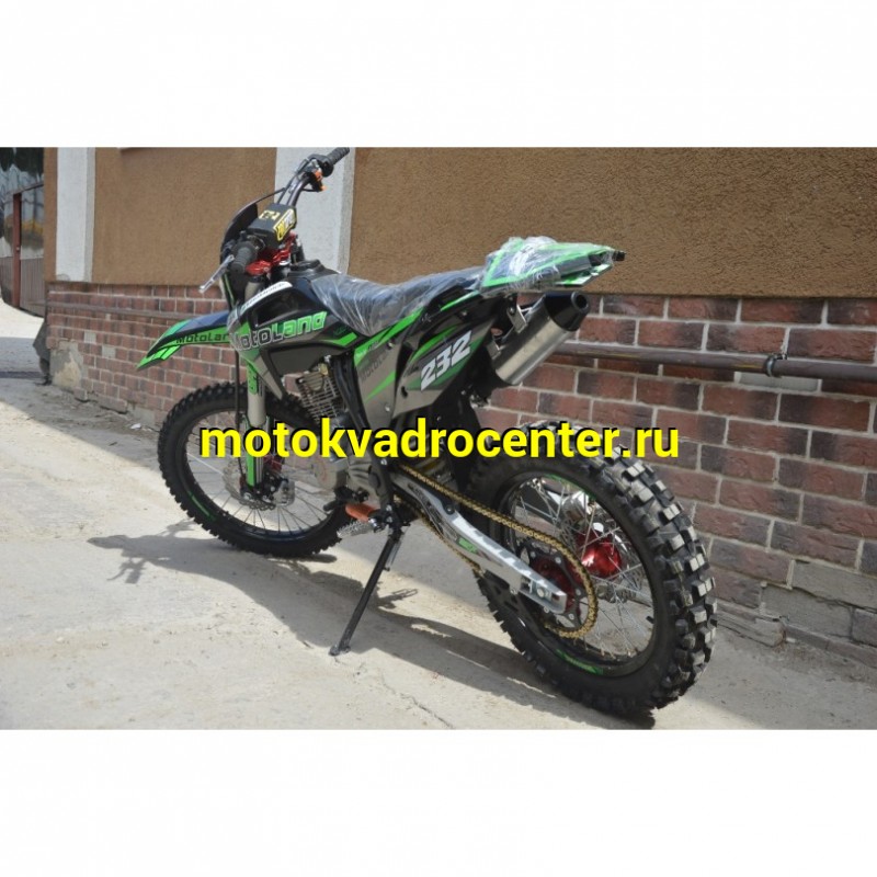 Купить  Мотоцикл Кросс/Эндуро Motoland XT300HS (172FMM) (BB-300cc) споринв. зеленый (зал) (шт) (ML 18394 купить с доставкой по Москве и России, цена, технические характеристики, комплектация фото  - motoserp.ru