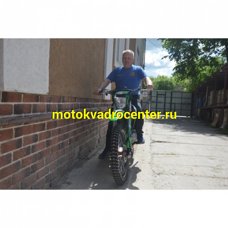 Купить  Мотоцикл Кросс/Эндуро Motoland XT300HS (172FMM) (BB-300cc) споринв. зеленый (зал) (шт) (ML 18394 купить с доставкой по Москве и России, цена, технические характеристики, комплектация фото  - motoserp.ru