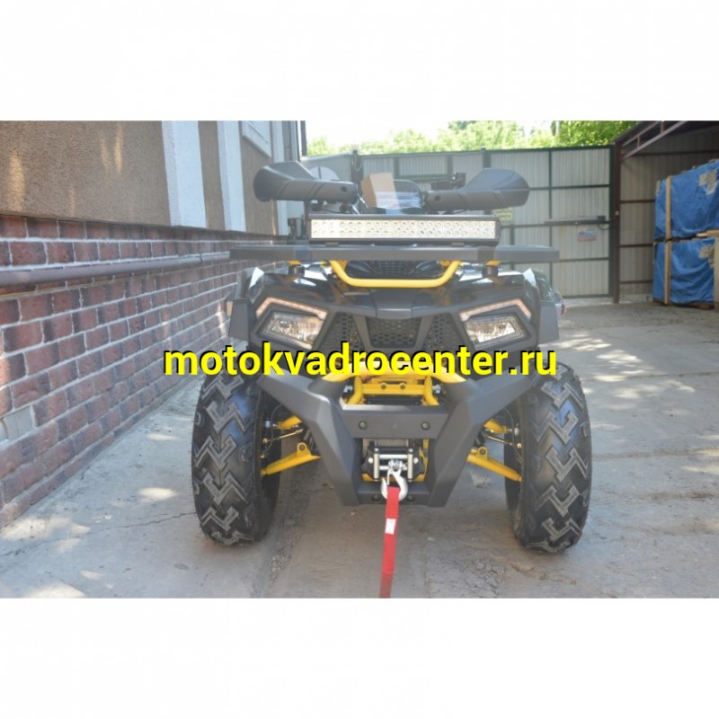 Купить  200cc Квадроцикл Motoland WILD TRACK 200 X WINCH 200сс, утилит., баланс. вал, тормоза на руле, штамп. колеса, лебедка (шт) (ML 19069 купить с доставкой по Москве и России, цена, технические характеристики, комплектация фото  - motoserp.ru