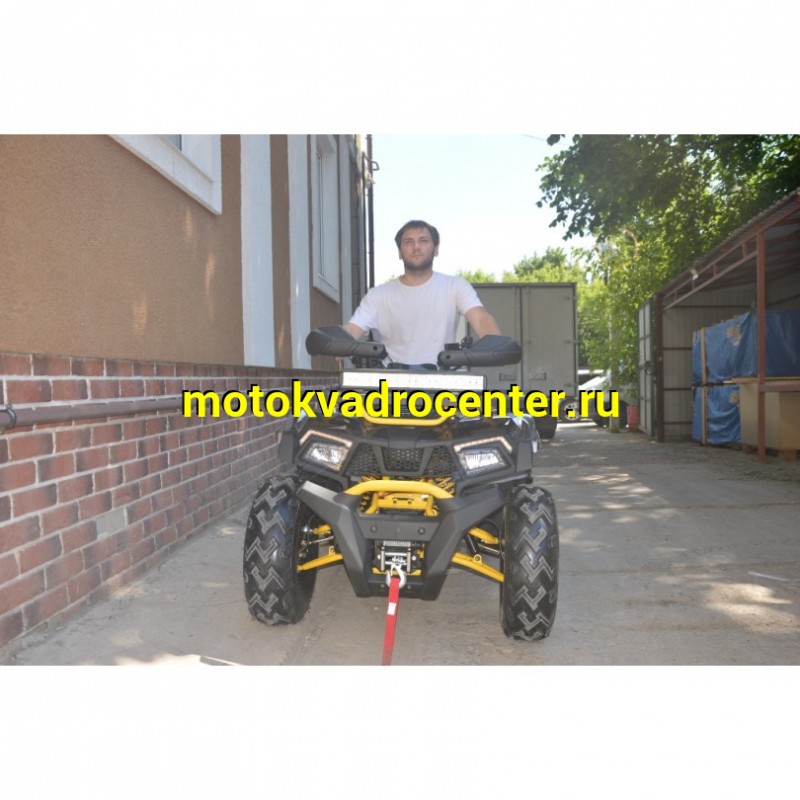 Купить  200cc Квадроцикл Motoland WILD TRACK 200 X WINCH 200сс, утилит., баланс. вал, тормоза на руле, штамп. колеса, лебедка (шт) (ML 19069 купить с доставкой по Москве и России, цена, технические характеристики, комплектация фото  - motoserp.ru