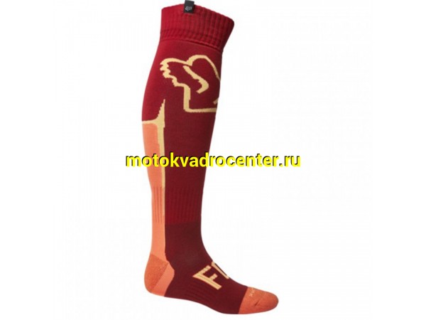 Купить  Носки для мотоциклиста (гольфы) Fox Cntro Coolmax Thin Sock (Flame Red, L, 2022) (пара) (Fox 28160-122-L купить с доставкой по Москве и России, цена, технические характеристики, комплектация фото  - motoserp.ru