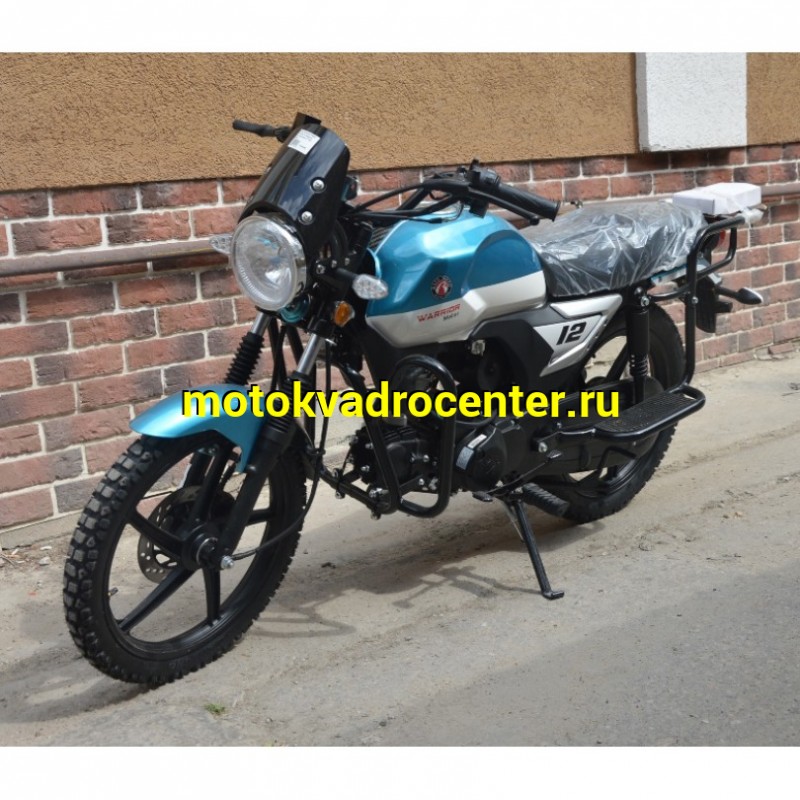 Купить  Мопед RATO Alpha Warrior 50 (Варриор) 4Т, LED светотехника, длинная база, кол 17", диск/бараб, эл/кик старт. (зал) (шт) 01250 (P.moto (Хар купить с доставкой по Москве и России, цена, технические характеристики, комплектация фото  - motoserp.ru