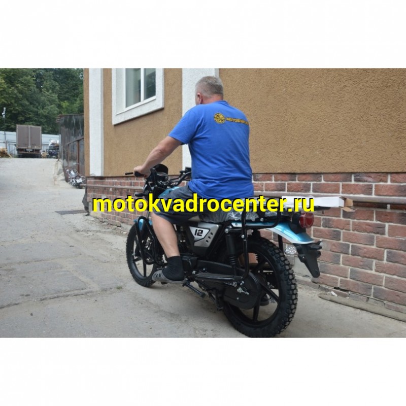 Купить  Мопед RATO Alpha Warrior 50 (Варриор) 4Т, LED светотехника, длинная база, кол 17", диск/бараб, эл/кик старт. (зал) (шт) 01250 (P.moto (Хар купить с доставкой по Москве и России, цена, технические характеристики, комплектация фото  - motoserp.ru