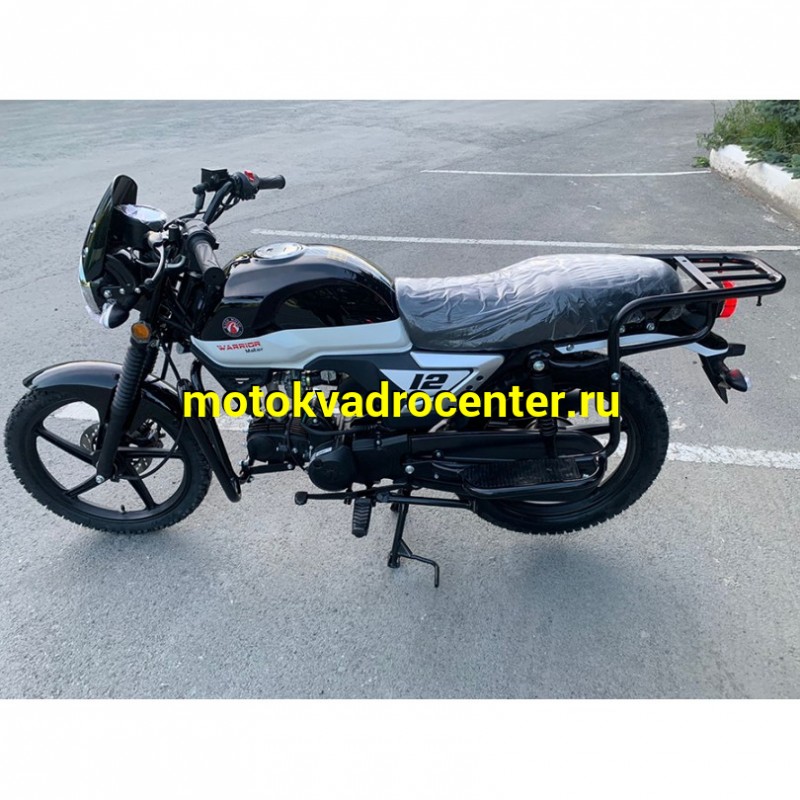 Купить  Мопед RATO Alpha Warrior 50 (Варриор) 4Т, LED светотехника, длинная база, кол 17", диск/бараб, эл/кик старт. (зал) (шт) 01250 (P.moto (Хар купить с доставкой по Москве и России, цена, технические характеристики, комплектация фото  - motoserp.ru