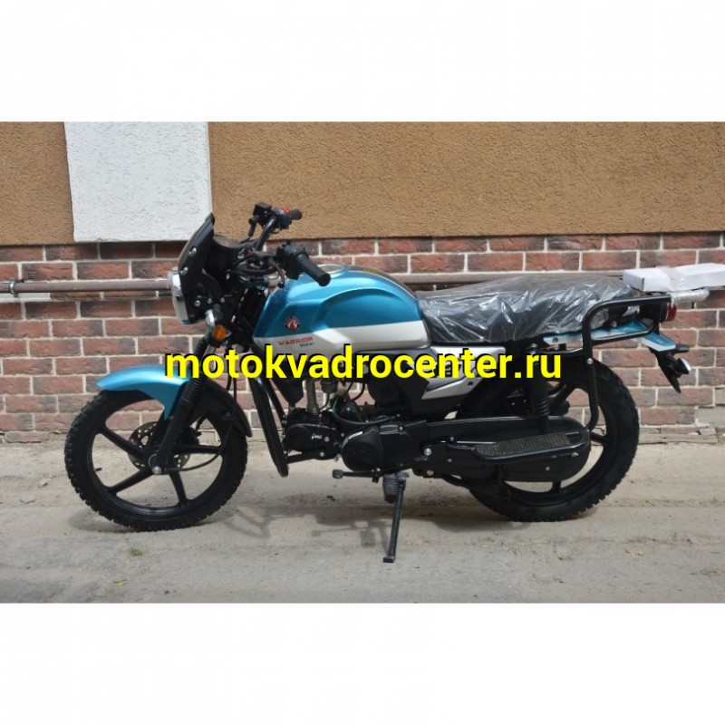 Купить  Мопед RATO Alpha Warrior 50 (Варриор) 4Т, LED светотехника, длинная база, кол 17", диск/бараб, эл/кик старт. (зал) (шт) 01250 (P.moto (Хар купить с доставкой по Москве и России, цена, технические характеристики, комплектация фото  - motoserp.ru