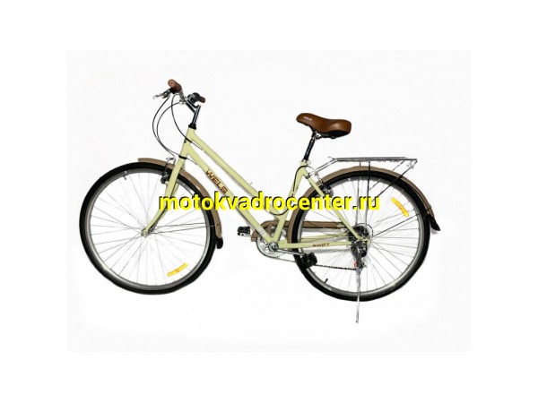 Купить  28" WELS SWIFT (Lady) (Велс Свифт) (Жен) 28"; 7ск; рама-сталь; тормоз-V-Brake; вилка стальная-жесткая; дв.обод (шт) купить с доставкой по Москве и России, цена, технические характеристики, комплектация фото  - motoserp.ru