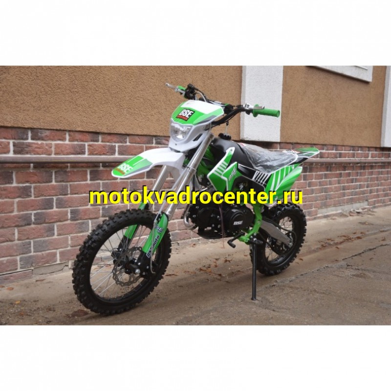 Купить  Питбайк BSE MX125 17/14  Racing Green 3 (двиг. Zongshen)  (шт) купить с доставкой по Москве и России, цена, технические характеристики, комплектация фото  - motoserp.ru