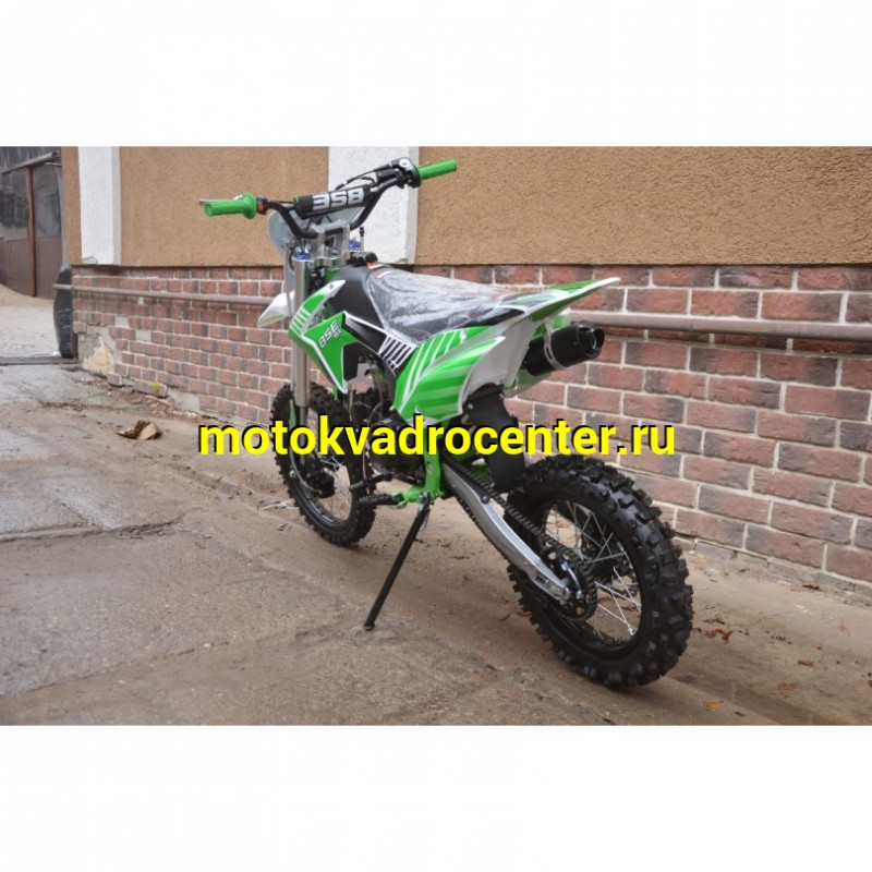 Купить  Питбайк BSE MX125 17/14  Racing Green 3 (двиг. Zongshen)  (шт) купить с доставкой по Москве и России, цена, технические характеристики, комплектация фото  - motoserp.ru