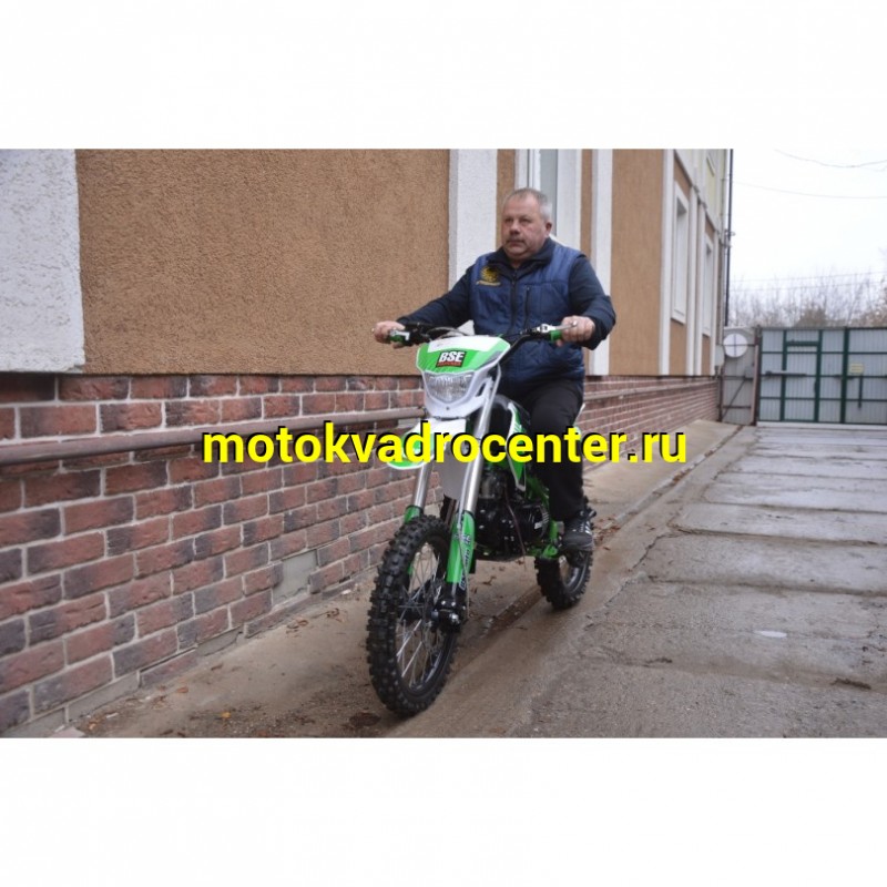 Купить  Питбайк BSE MX125 17/14  Racing Green 3 (двиг. Zongshen)  (шт) купить с доставкой по Москве и России, цена, технические характеристики, комплектация фото  - motoserp.ru