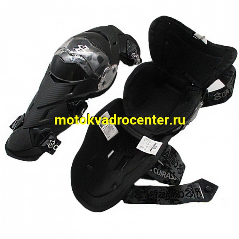 Купить  Наколенники Cuirassier K09 черные (пар) (MOTO-SKUTER 13336 купить с доставкой по Москве и России, цена, технические характеристики, комплектация фото  - motoserp.ru