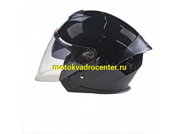 Купить  Шлем открытый  со стеклом AiM JK526  Black Glossy XXL (шт) (AIM 526-001-XXL купить с доставкой по Москве и России, цена, технические характеристики, комплектация фото  - motoserp.ru