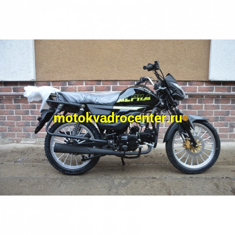 Купить  Мопед Alpha V  4Т; 50cc; колеса 17&quot;литые; 4пер, эл. старт;  (зал) (шт) 01250 (Глотов купить с доставкой по Москве и России, цена, технические характеристики, комплектация фото  - motoserp.ru