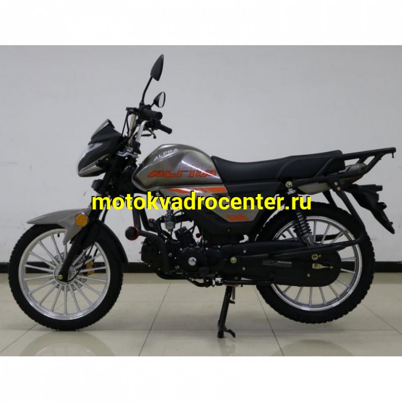 Купить  Мопед Alpha V  4Т; 50cc; колеса 17&quot;литые; 4пер, эл. старт;  (зал) (шт) 01250 (Глотов купить с доставкой по Москве и России, цена, технические характеристики, комплектация фото  - motoserp.ru