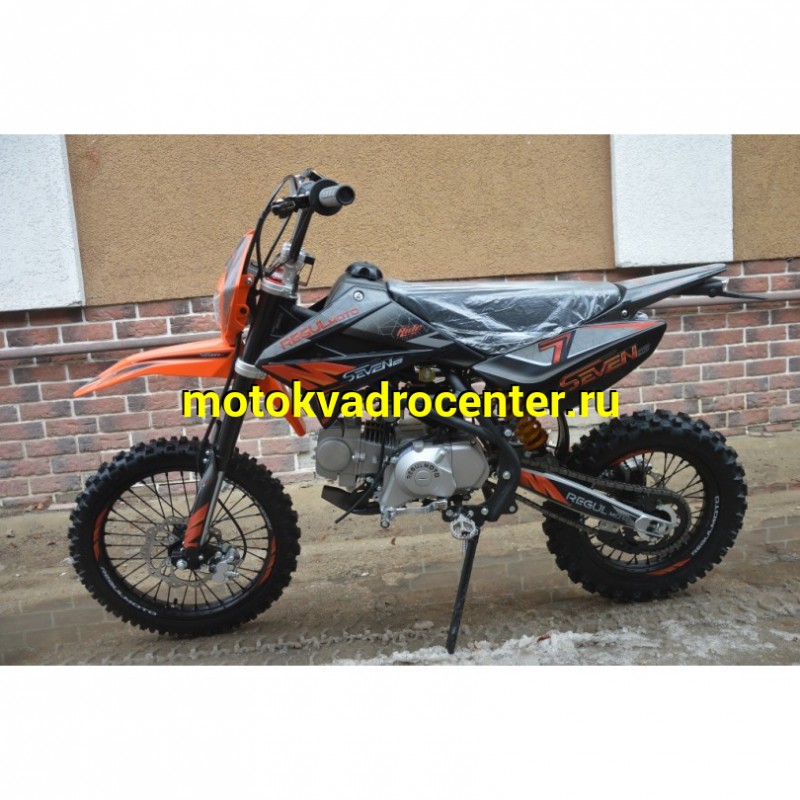 Купить  Питбайк Regulmoto SEVEN PRO 125 (50)сс (спортинв), 17/14, 4Т, 125сс. (шт) купить с доставкой по Москве и России, цена, технические характеристики, комплектация фото  - motoserp.ru