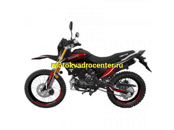 Купить  Мотоцикл внедорожный VENTO Enduro CG250 (ЭПТС), 250сс, 21/18, 4Т., 5 перед., диск (шт) купить с доставкой по Москве и России, цена, технические характеристики, комплектация фото  - motoserp.ru