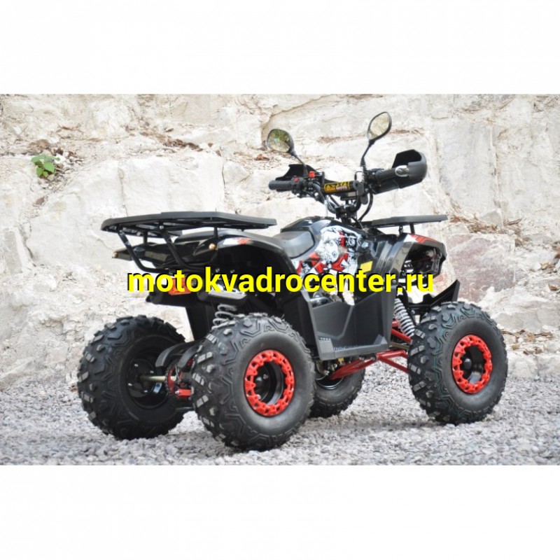 Купить  125cc Квадроцикл MILLENNIUM 125A (Милленниум) 125сс, утилит, 2х4, колеса 8", автомат, реверс,  (шт) (ТехМаркет купить с доставкой по Москве и России, цена, технические характеристики, комплектация фото  - motoserp.ru