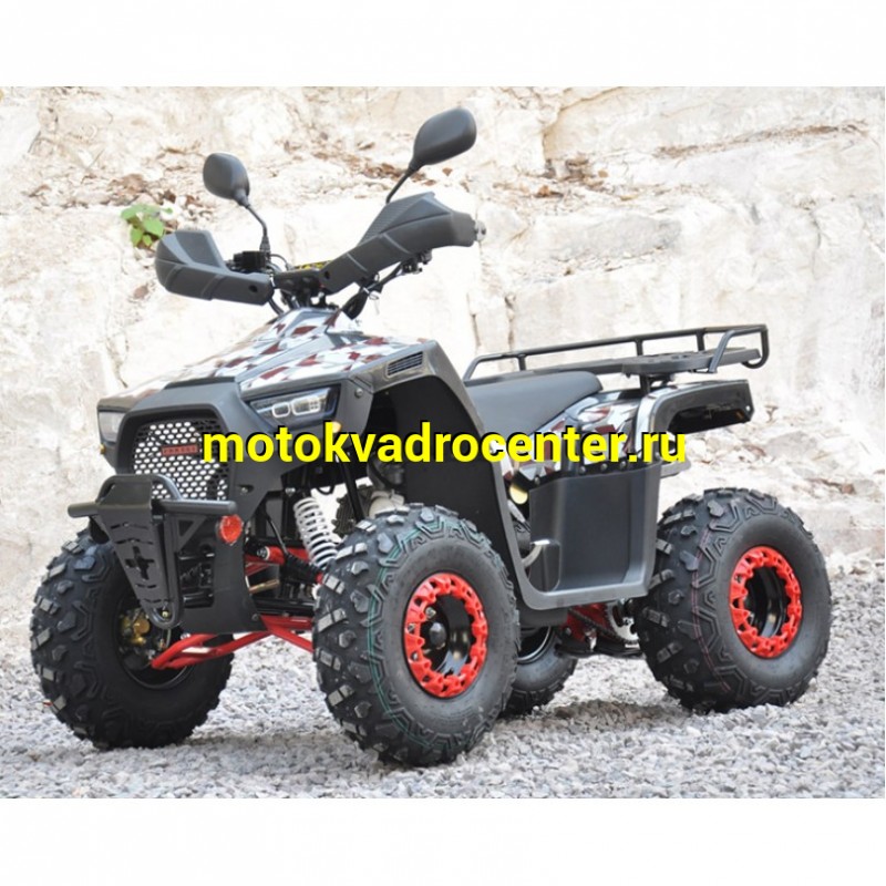 Купить  125cc Квадроцикл MILLENNIUM 125R (Милленниум) 125сс, утилит, 2х4, колеса 8", автомат, реверс,  (шт) (ТехМаркет купить с доставкой по Москве и России, цена, технические характеристики, комплектация фото  - motoserp.ru