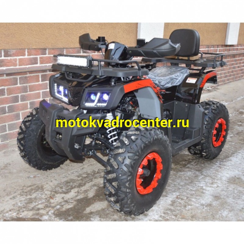 Купить  200cc Квадроцикл TaoTao Warrior 200 LUX (MILLENNIUM) 200сс, утилит, 2х4, колеса 10", автомат, реверс, (шт) (ТехМаркет купить с доставкой по Москве и России, цена, технические характеристики, комплектация фото  - motoserp.ru