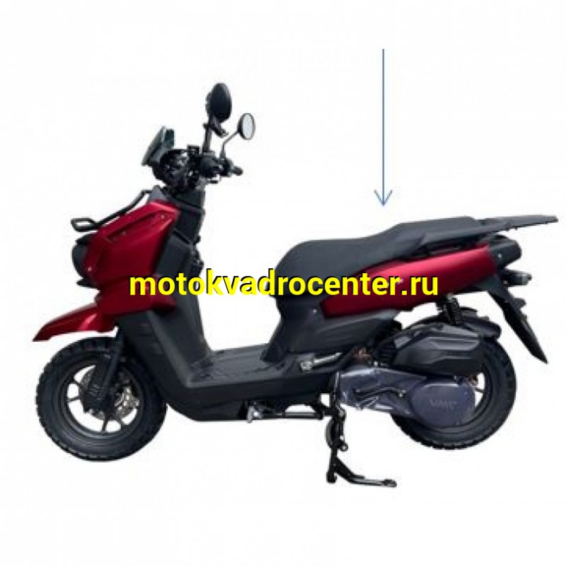 Купить  Скутер VENTO SMART-III (Венто Смарт 3) 50 cc; 1,5 местный, 4Т, возд. охлажд., диск/диск, кол. 12"/12"(зал) (шт) 01700 (Vento купить с доставкой по Москве и России, цена, технические характеристики, комплектация фото  - motoserp.ru