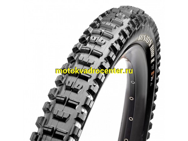 Купить  Покрышка 26" 559 26х2.40 шипованная MAXXIS MINION DHR II (под стиль DOWNHILL) 26X2.4 M327 W TPI 60  (Тайвань Cheng Shin Group) (шт) (КС ETB72907000 купить с доставкой по Москве и России, цена, технические характеристики, комплектация фото  - motoserp.ru