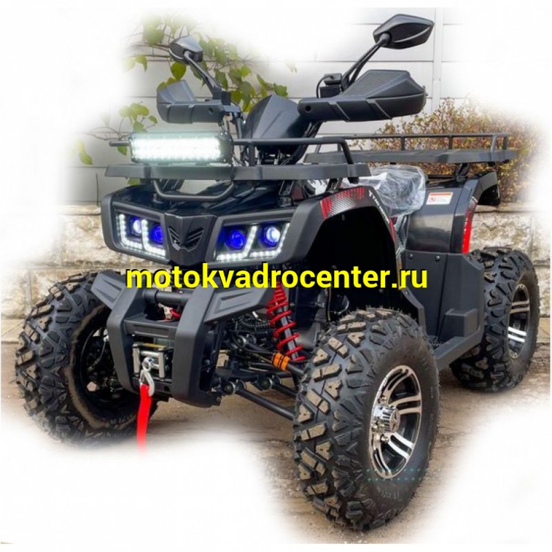 Купить  200cc Квадроцикл YACOTA WARRIOR 200 PRO 200сс, балансир, ручн. стартер, линзы, литье 10", фара-балка, фаркоп, эл. панель, зеркала и пр. (шт)  купить с доставкой по Москве и России, цена, технические характеристики, комплектация фото  - motoserp.ru