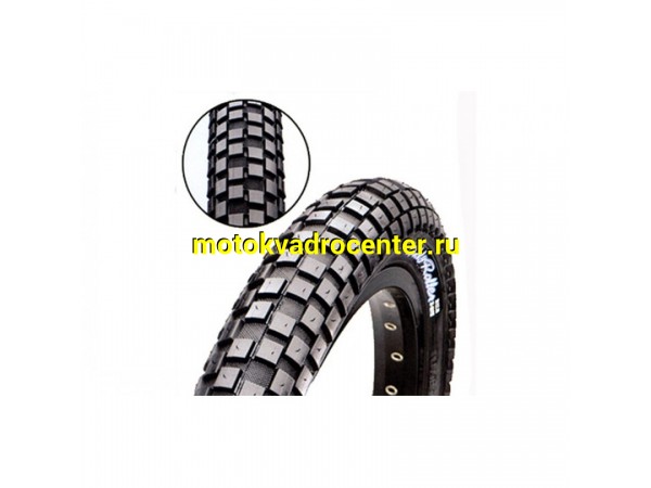 Купить  Покрышка 20" 406 20х2.20 шашка MAXXIS HOLY ROLLER M126 W TT DK62 477 3LY TPI 60 (Тайвань Cheng Shin Group) Вело (шт) (КС ETB31020000 купить с доставкой по Москве и России, цена, технические характеристики, комплектация фото  - motoserp.ru