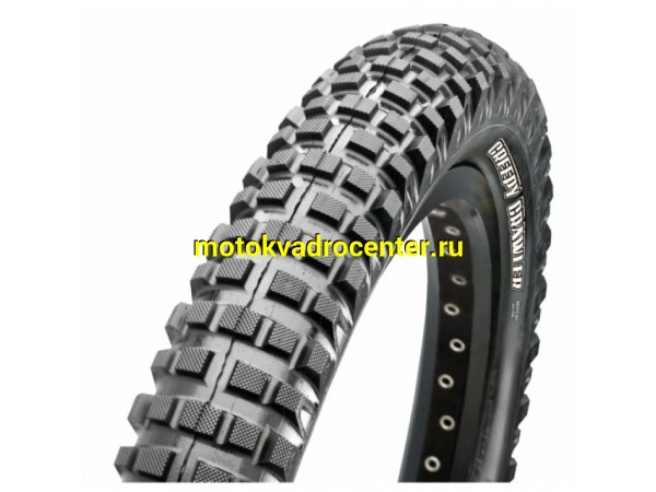 Купить  Покрышка  20" 406 20х2.0 шипованная MAXXIS CREEPY CRAWLER F/R M143 W TT DK62 474 3LY TP 60 (Тайвань Cheng Shin Group) Вело (шт) (КС ETB29688100 купить с доставкой по Москве и России, цена, технические характеристики, комплектация фото  - motoserp.ru