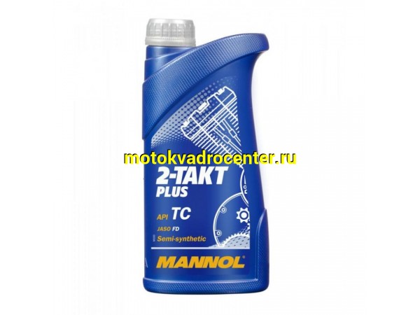 Купить  Масло MANNOL 2-TAKT PLUS 7204 (полусинтетич.) 1л (Пластик) (шт) (MANNOL 1404 купить с доставкой по Москве и России, цена, технические характеристики, комплектация фото  - motoserp.ru