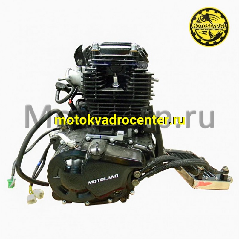 Купить  Двигатель  в сб. 300cc 172FMM-5 PR (CB300) с БАЛАНСИРОМ, с МАСЛЯНЫМ РАДИАТОРОМ, 6ск, полный компл. с электрикой Motoland R1 (шт) (0 купить с доставкой по Москве и России, цена, технические характеристики, комплектация фото  - motoserp.ru