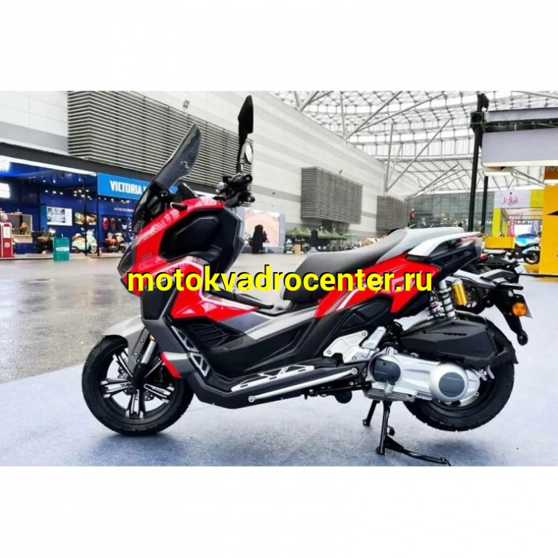 Купить  Скутер Regulmoto XDV 300CC 4T (реплика HONDA X-ADV 750) двиг APRILIA SR MAX 300, ABS, инжект. ,вариатор, подвеска KYB регулигуем. Матовый черный (шт) купить с доставкой по Москве и России, цена, технические характеристики, комплектация фото  - motoserp.ru