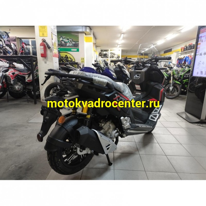 Купить  Скутер Regulmoto XDV 300CC 4T (реплика HONDA X-ADV 750) двиг APRILIA SR MAX 300, ABS, инжект. ,вариатор, подвеска KYB регулигуем. Матовый черный (шт) купить с доставкой по Москве и России, цена, технические характеристики, комплектация фото  - motoserp.ru