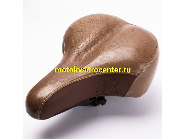 Купить  Седло комфорт Vinca Sport, Vintage с пружинами 260х190мм Вело (шт)  (Бар VS 114 Vintage купить с доставкой по Москве и России, цена, технические характеристики, комплектация фото  - motoserp.ru