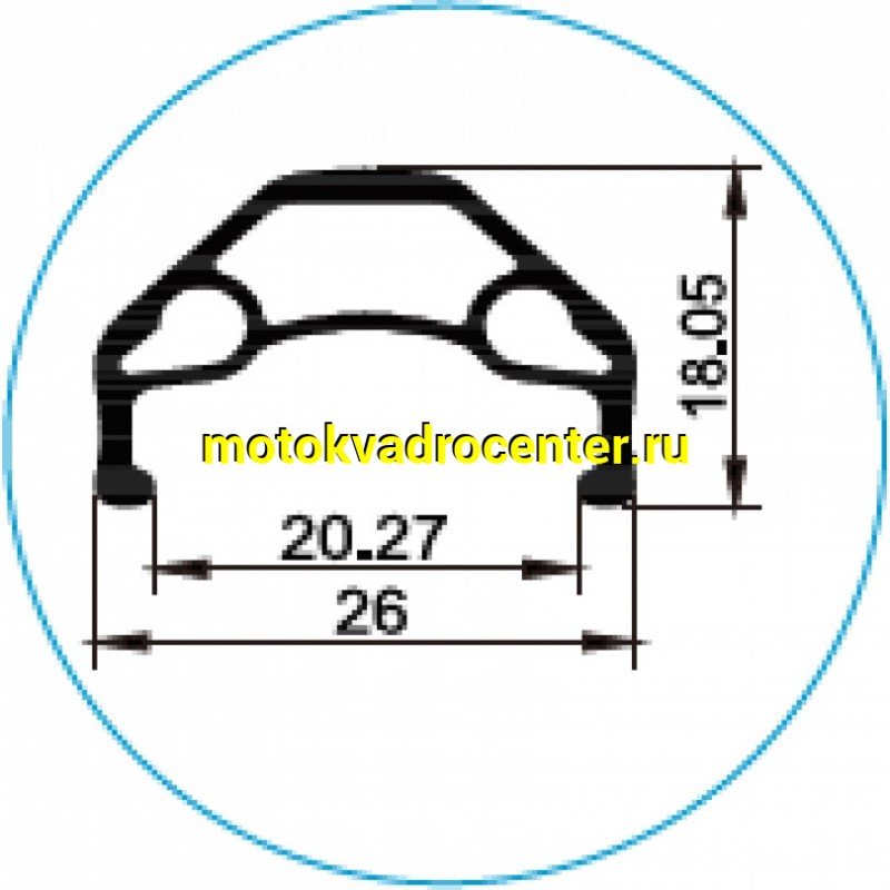 Купить  Обод колеса 27.5" двойной голый, 36 спиц (Weinmann XM260 36H*14G) Вело (шт) (Бар WM09 275 (36H) black купить с доставкой по Москве и России, цена, технические характеристики, комплектация фото  - motoserp.ru