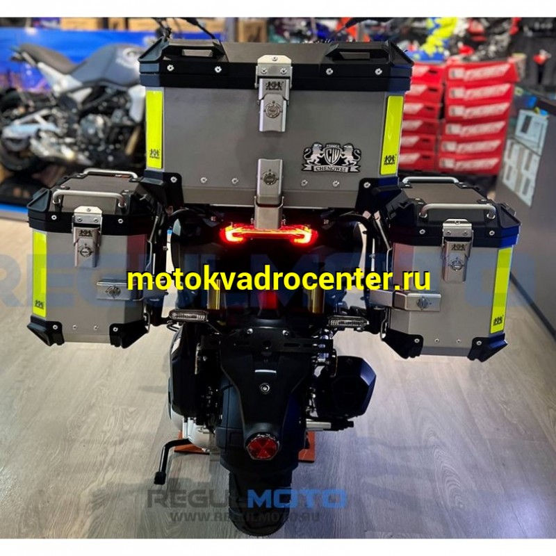 Купить  Скутер Regulmoto XDV 300CC 4T (реплика HONDA X-ADV 750) двиг APRILIA SR MAX 300, ABS, инжект., спицы,  вариатор, подвеска KYB + кофры  (шт) купить с доставкой по Москве и России, цена, технические характеристики, комплектация фото  - motoserp.ru