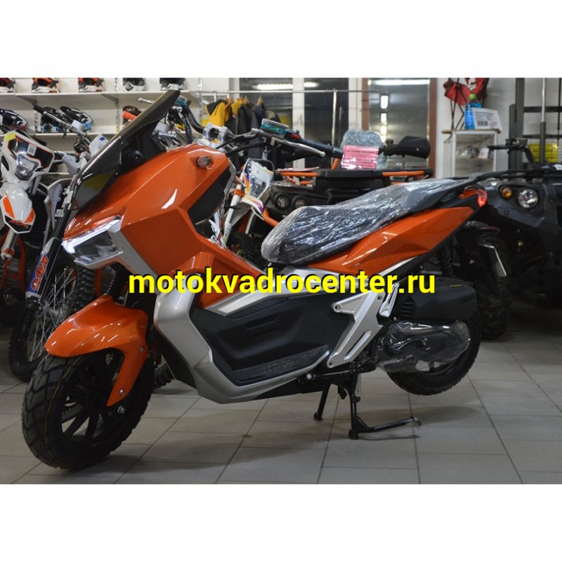 Купить  Скутер TRACER ADV 50 (Трейсер АДВ) (реплика HONDA X-ADV) 50cc  4Т, кол.13", диск./диск. (зал) (шт) 01250 (MM 47211 купить с доставкой по Москве и России, цена, технические характеристики, комплектация фото  - motoserp.ru