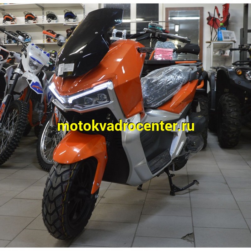 Купить  Скутер TRACER ADV 50 (Трейсер АДВ) (реплика HONDA X-ADV) 50cc  4Т, кол.13", диск./диск. (зал) (шт) 01250 (MM 47211 купить с доставкой по Москве и России, цена, технические характеристики, комплектация фото  - motoserp.ru