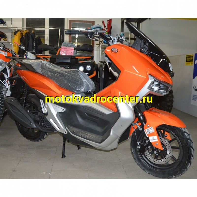 Купить  Скутер TRACER ADV 50 (Трейсер АДВ) (реплика HONDA X-ADV) 50cc  4Т, кол.13", диск./диск. (зал) (шт) 01250 (MM 47211 купить с доставкой по Москве и России, цена, технические характеристики, комплектация фото  - motoserp.ru