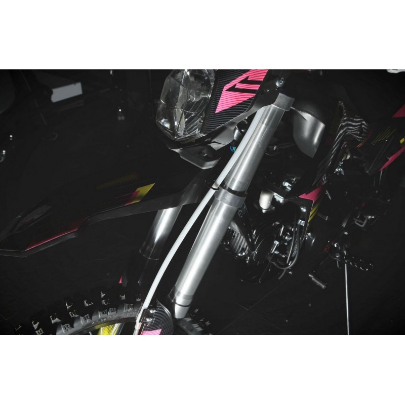 Купить  Питбайк BSE PH 125 AK47 Yellow 17/14", Мех, эл.ст (шт) купить с доставкой по Москве и России, цена, технические характеристики, комплектация фото  - motoserp.ru