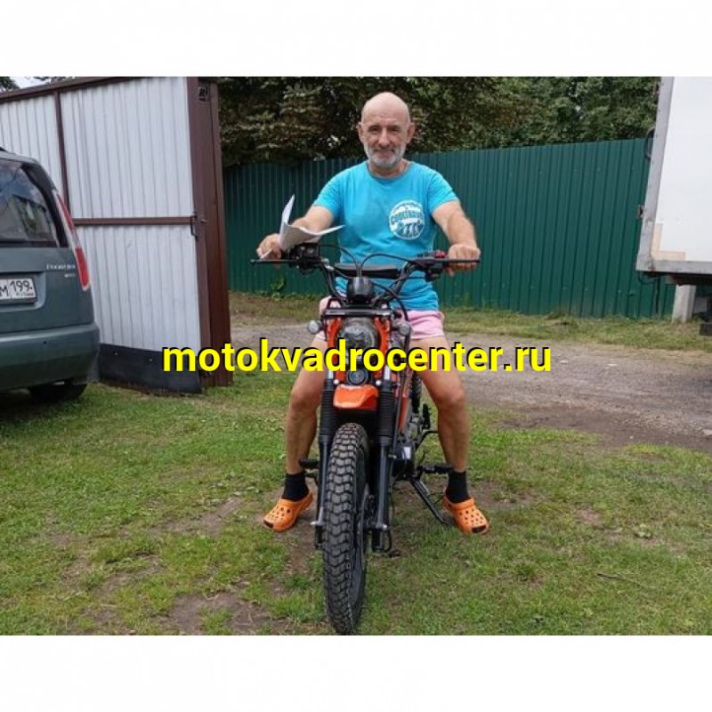 Купить  Мопед MM XTRAIL (ИксТраил - 50)  реплика Honda TRAIL  50сс 4Т, диск/бар. 18"/16". длиннобазн. широкий багажник (шт) 01100 (MM (0 купить с доставкой по Москве и России, цена, технические характеристики, комплектация фото  - motoserp.ru