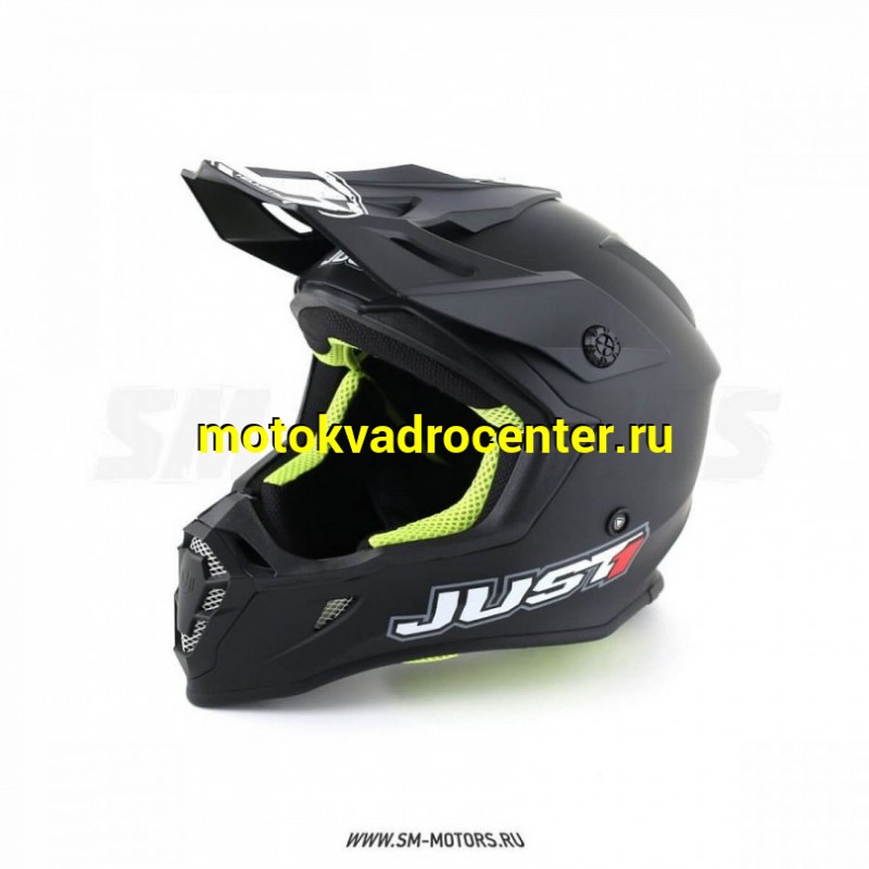 Купить  Шлем Кросс JUST1 J38 KORNER Solid черный матовый  р-р L  (шт) (SM 880-2932 купить с доставкой по Москве и России, цена, технические характеристики, комплектация фото  - motoserp.ru