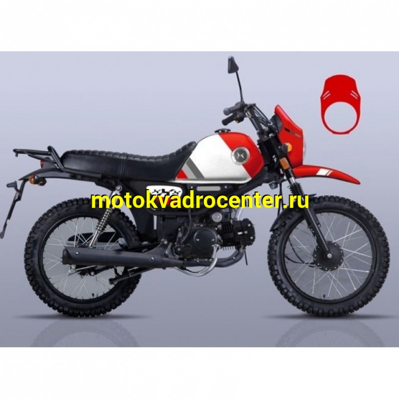 Купить  Мопед MM COLT SCRAMBLER (Кольт Скрамблер 50) (1-N-2-3-4), 4МКПП, диск/барабан, 2.50-18/2.75-17" (зал) (шт) 01100 (MM 47657 купить с доставкой по Москве и России, цена, технические характеристики, комплектация фото  - motoserp.ru