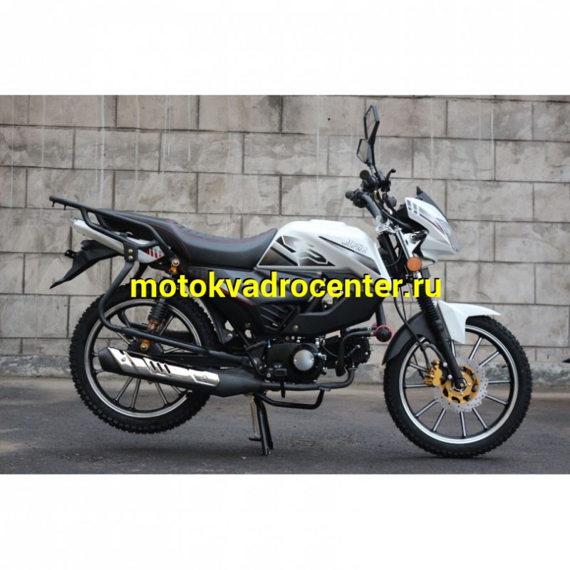 Купить  Мопед Millenium Alpha RS12 Champ  4Т; 50cc; колеса 17"литые; 4пер, эл. старт; бак 12л, легкая усиленная рама (зал) (шт) 01250 (ТехМаркет купить с доставкой по Москве и России, цена, технические характеристики, комплектация фото  - motoserp.ru