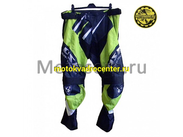 Купить  Штаны для мотокросса OSA Motocross black/green 40 р-р (шт)  (JP купить с доставкой по Москве и России, цена, технические характеристики, комплектация фото  - motoserp.ru
