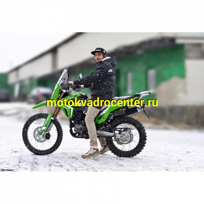 Купить  Мотоцикл внедорожный Motoland GL250 ENDURO (172FMM-5/PR250) (XL250-В) зеленый (шт) (ML 20007 (0 купить с доставкой по Москве и России, цена, технические характеристики, комплектация фото  - motoserp.ru