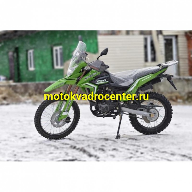 Купить  Мотоцикл внедорожный Motoland GL250 ENDURO (172FMM-5/PR250) (XL250-В) зеленый (шт) (ML 20007 (0 купить с доставкой по Москве и России, цена, технические характеристики, комплектация фото  - motoserp.ru