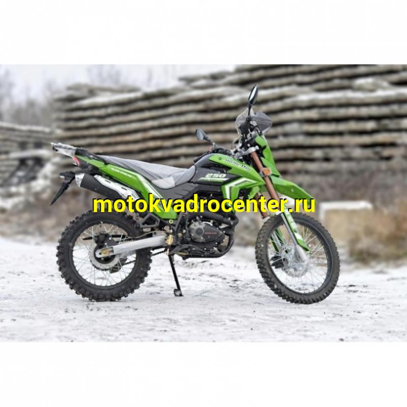 Купить  Мотоцикл внедорожный Motoland GL250 ENDURO (172FMM-5/PR250) (XL250-В) зеленый (шт) (ML 20007 (0 купить с доставкой по Москве и России, цена, технические характеристики, комплектация фото  - motoserp.ru