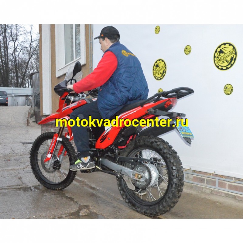 Купить  Мотоцикл внедорожный Motoland GL250 ENDURO (172FMM-5/PR250) (XL250-В) красный(шт) (ML 20008 купить с доставкой по Москве и России, цена, технические характеристики, комплектация фото  - motoserp.ru