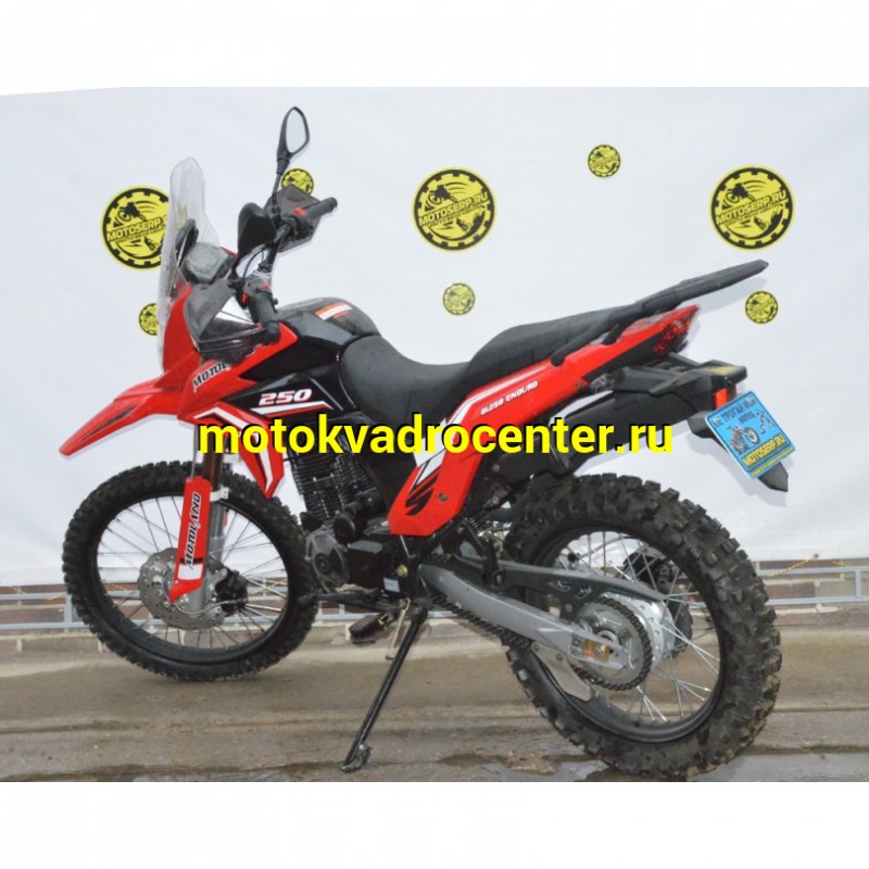 Купить  Мотоцикл внедорожный Motoland GL250 ENDURO (172FMM-5/PR250) (XL250-В) красный(шт) (ML 20008 купить с доставкой по Москве и России, цена, технические характеристики, комплектация фото  - motoserp.ru